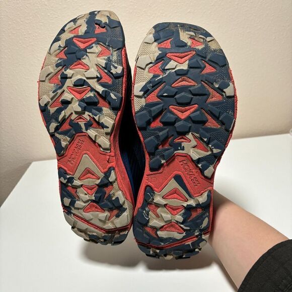 Hoka One One Torrent 2 Mens 10.5 Trail Running Shoes Moonlit Ocean Risk Red - Picture 7 of 12